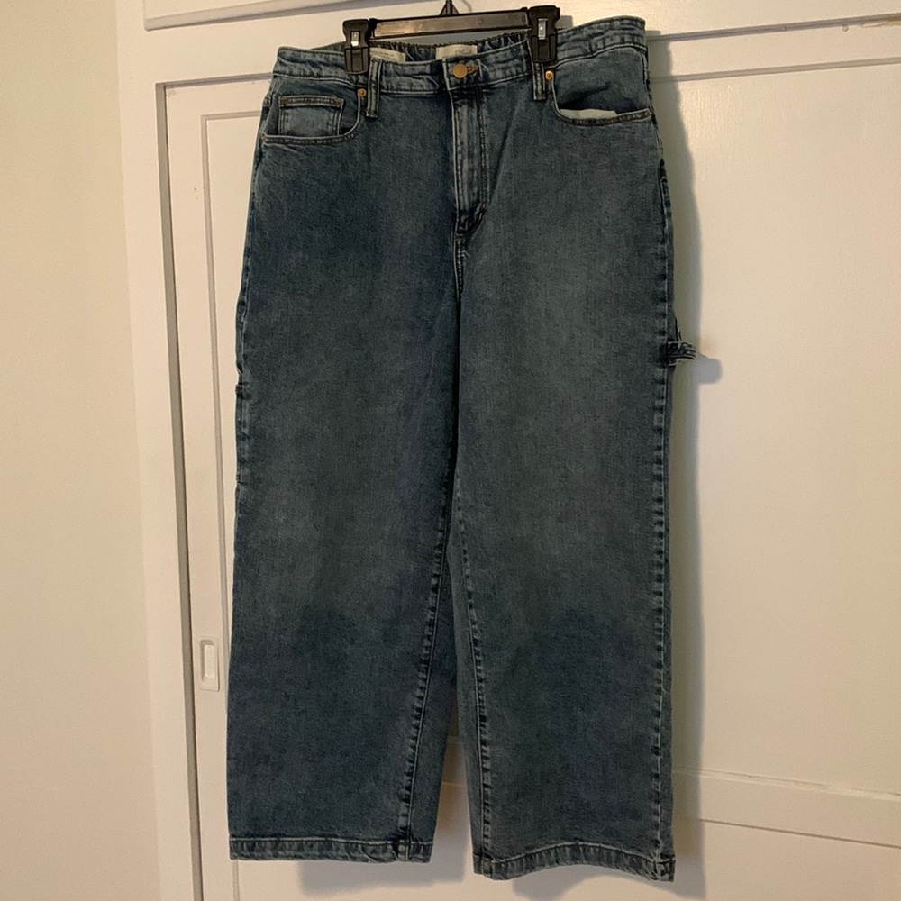 Highest Rise Wide Leg Jeans